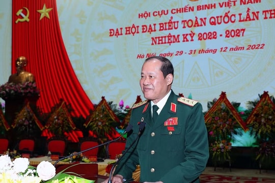 Thượng tướng Bế Xuân Trường tái đắc cử Chủ tịch Hội Cựu chiến binh Việt Nam khóa VIII