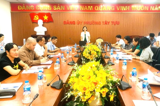 Phường Tây Tựu tổ chức phản biện xã hội Dự thảo Kế hoạch phát triển kinh tế - xã hội giai đoạn 2026-2030