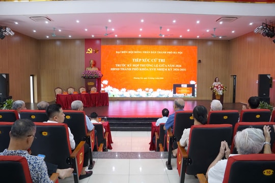 Cử tri kiến nghị đẩy nhanh các dự án trọng điểm tại phường Thượng Cát
