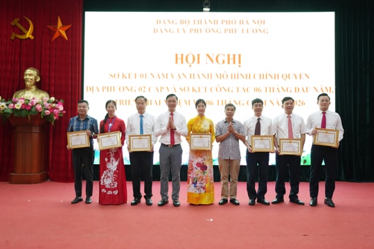 Phường Phú Lương sơ kết mô hình hoạt động chính quyền địa phương hai cấp