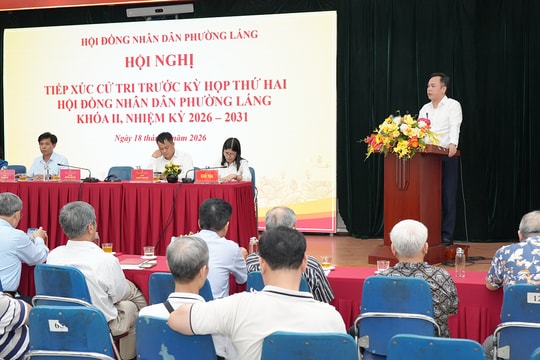 Phường Láng: Tập trung tháo gỡ các “nút thắt” hạ tầng và dân sinh