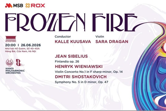 Tài năng violin trẻ Sara Dragan trở lại Hà Nội cùng “Frozen Fire”