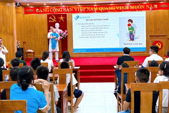 Phường Thanh Liệt tập huấn kỹ năng phòng, chống tai nạn thương tích cho trẻ em