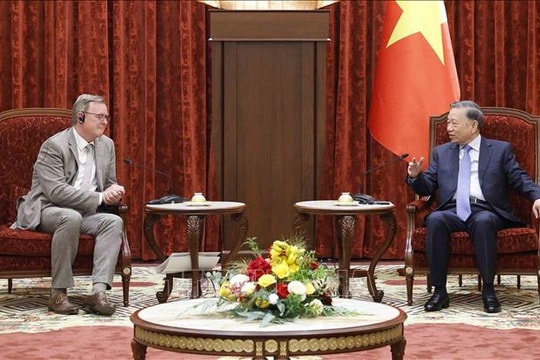 Tổng Bí thư, Chủ tịch nước Tô Lâm tiếp Phó Chủ tịch Quốc hội Cộng hòa Liên bang Đức