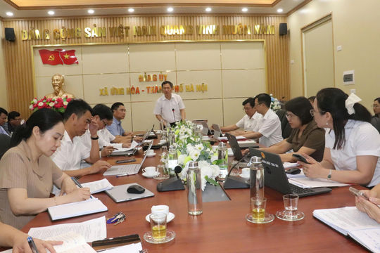 Đảng bộ xã Ứng Hòa thống nhất nhiều nhiệm vụ trọng tâm