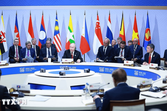 Thủ tướng Lê Minh Hưng dự Hội nghị Cấp cao kỷ niệm 35 năm quan hệ ASEAN-Nga: Khẳng định vai trò của Việt Nam trong kết nối ASEAN-Nga