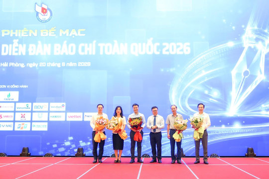 Bế mạc Diễn đàn Báo chí toàn quốc 2026: Công bố 10 quy tắc sử dụng trí tuệ nhân tạo trong hoạt động báo chí