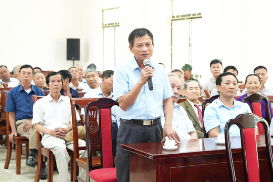 Sắp xếp thôn, tổ dân phố: Nâng cao hiệu quả quản trị tại cơ sở