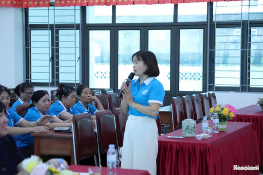 Phụ nữ Vĩnh Thanh trang bị kiến thức xây dựng gia đình hạnh phúc, chăm sóc trẻ em