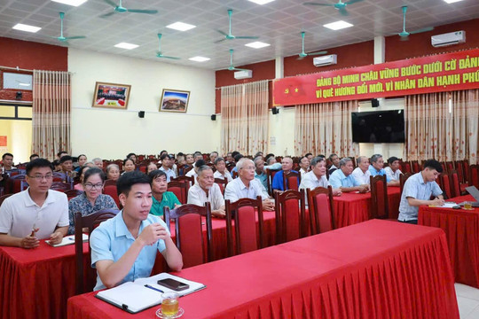 Minh Châu tăng cường giải pháp xử lý chất thải chăn nuôi, bảo vệ môi trường
