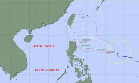 Thông tin mới nhất về bão Mekhala gần Biển Đông
