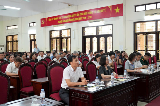 MTTQ xã Đan Phượng: Đẩy mạnh tuyên truyền, tạo sự đồng thuận trong sắp xếp thôn, tổ dân phố
