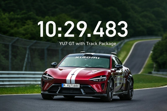 Xiaomi YU7 GT hoàn thành vòng chạy tự động trên đường đua "địa ngục xanh" Nürburgring