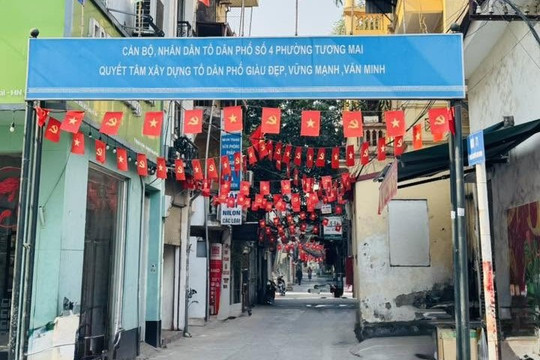 Phường Tương Mai chốt phương án sắp xếp tổ dân phố