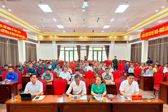 Xã Phúc Thịnh giữ vững quốc phòng, an ninh 6 tháng đầu năm