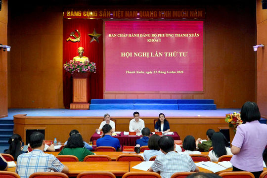 Phường Thanh Xuân thúc đẩy đầu tư công, nâng hiệu quả quản lý đô thị