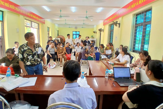 Xã Ngọc Hồi đẩy nhanh chi trả bồi thường Dự án Khu đô thị thể thao Quốc tế