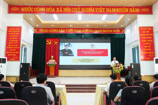 Xã Sơn Đồng tuyên truyền Luật Thủ đô năm 2026