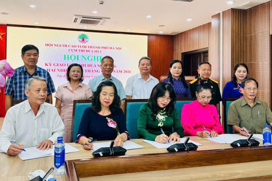 Cụm thi đua số 3: Phát huy tinh thần "Tuổi cao - Gương sáng"