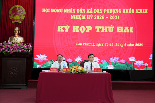 Kỳ họp thứ 2 HĐND xã Đan Phượng khóa XXIII: Xem xét nhiều nội dung quan trọng