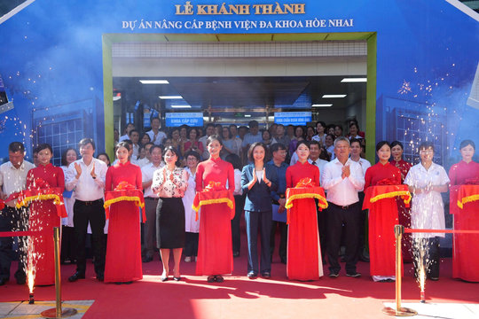 Khánh thành dự án nâng cấp Bệnh viện Đa khoa Hòe Nhai: Điểm đến tin cậy của y tế Thủ đô