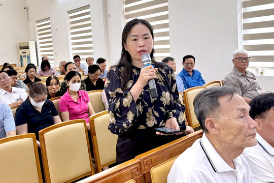 HĐND phường Nghĩa Đô lắng nghe ý kiến cử tri, tháo gỡ các “điểm nghẽn”