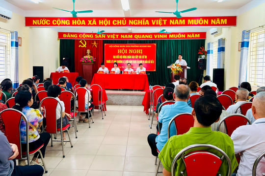 Phường Hoàng Mai ghi dấu ấn bứt phá của chính quyền địa phương hai cấp