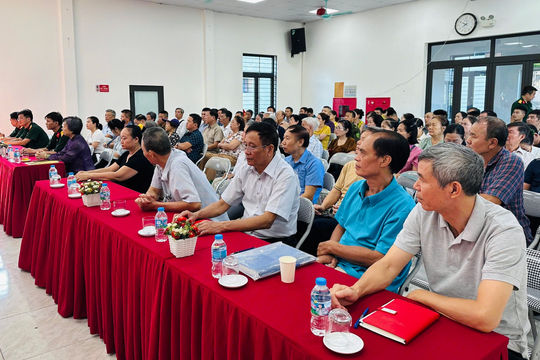 Phường Phương Liệt: Bồi dưỡng kiến thức quốc phòng, an ninh cho 120 cán bộ, đảng viên