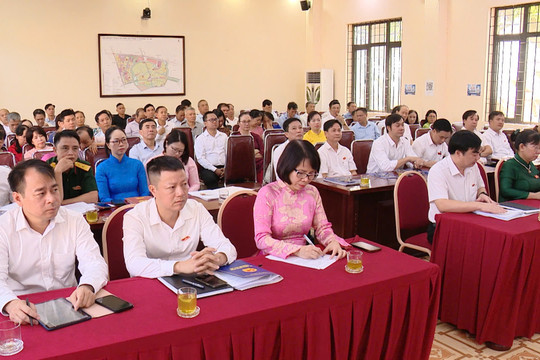 HĐND phường Tây Mỗ tổ chức kỳ họp thứ tư