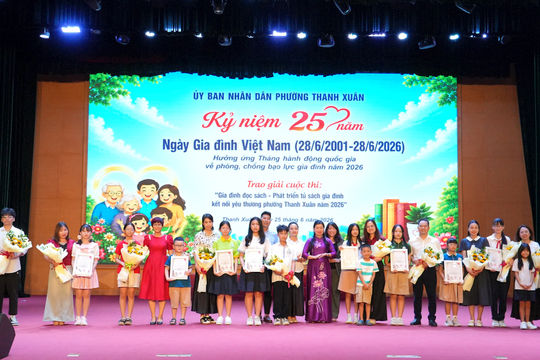 Phường Thanh Xuân: Lan tỏa văn hóa đọc, kết nối yêu thương trong mỗi gia đình