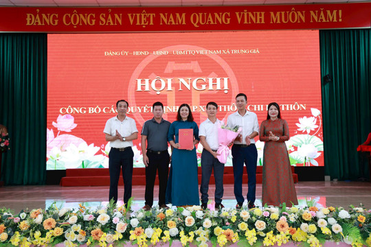 Xã Trung Giã xây dựng chính quyền số, chính quyền kiến tạo