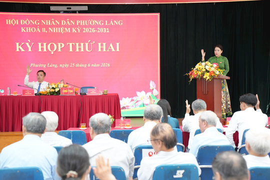 HĐND phường Láng họp kỳ thứ hai, xem xét nhiều nội dung quan trọng