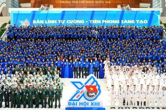 Hôm nay, Đại hội Đoàn toàn quốc lần thứ XIII diễn ra phiên trọng thể