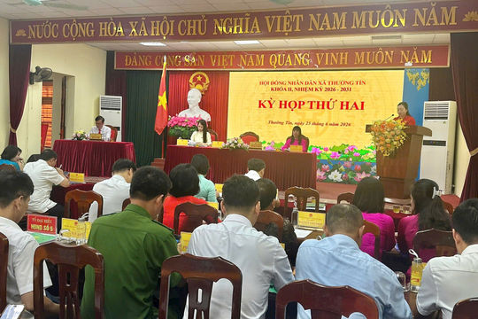 Tổng thu ngân sách xã Thường Tín 6 tháng đầu năm đạt 734 tỷ đồng