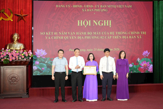 Xã Đan Phượng xây dựng nền hành chính hiện đại, hiệu quả, vì dân