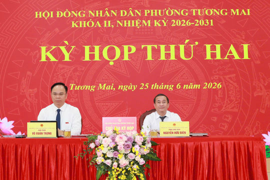 HĐND phường Tương Mai: Tăng cường giám sát, thúc đẩy phát triển địa phương