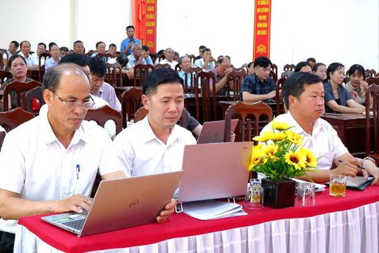 Xã Dân Hòa dự kiến sắp xếp còn 19 chi bộ thôn