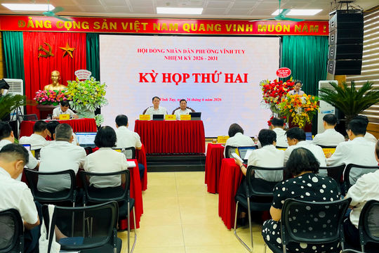 Phường Vĩnh Tuy tạo đà phát triển từ những quyết sách của kỳ họp HĐND thứ hai