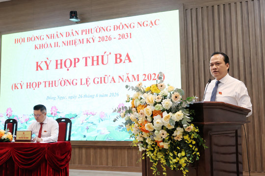 HĐND phường Đông Ngạc: Quyết sách lớn về sắp xếp tổ dân phố và nhân sự cơ sở