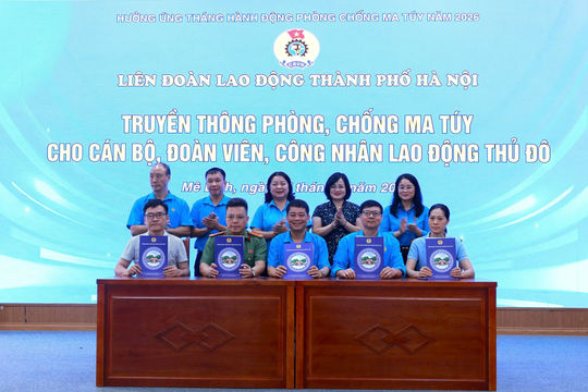 Truyền thông phòng, chống ma túy cho công nhân lao động Thủ đô