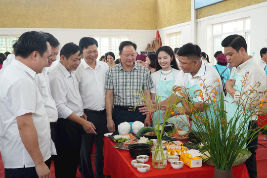 Xã Chương Dương tổ chức hội thi nấu ăn, tôn vinh giá trị bữa cơm gia đình