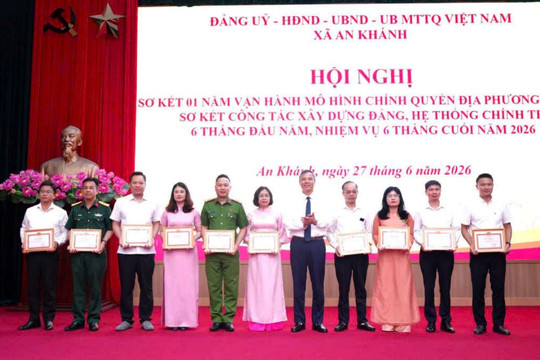 An Khánh: Mô hình chính quyền địa phương 2 cấp phát huy hiệu quả rõ nét
