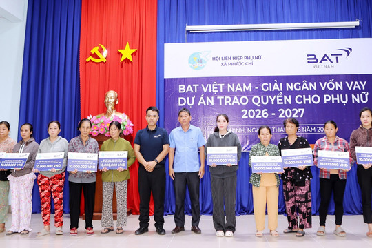 BAT Việt Nam tiếp tục đồng hành cùng phụ nữ vùng biên giới phát triển kinh tế gia đình