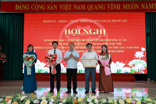 Xã Trung Giã xây dựng chính quyền số, chính quyền kiến tạo