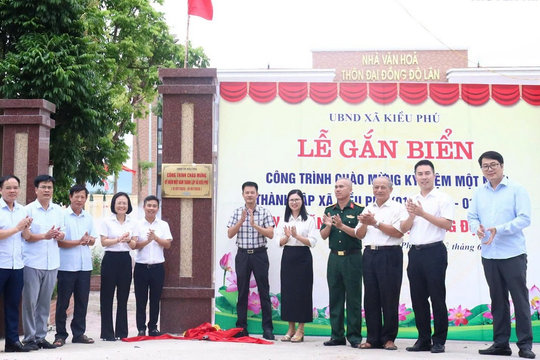 Xã Kiều Phú: Đột phá hạ tầng, khẳng định vị thế sau một năm thành lập