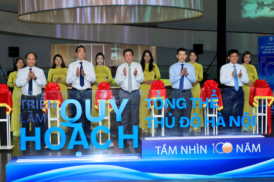 Khai mạc Triển lãm Quy hoạch tổng thể Thủ đô Hà Nội tầm nhìn 100 năm