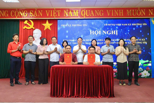 Thường Tín chuyển giao các hội về trực thuộc Uỷ ban MTTQ Việt Nam xã