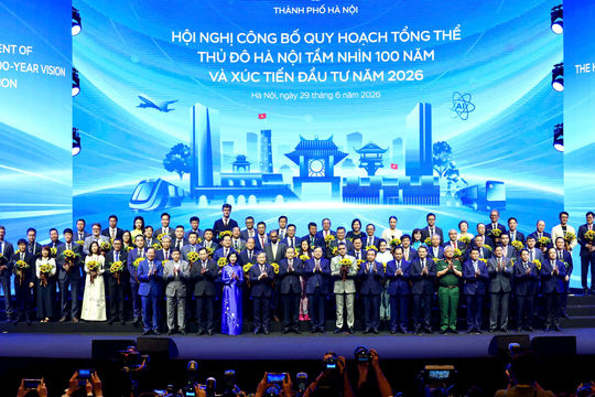 Công bố Quy hoạch tổng thể Thủ đô Hà Nội tầm nhìn 100 năm và xúc tiến đầu tư năm 2026