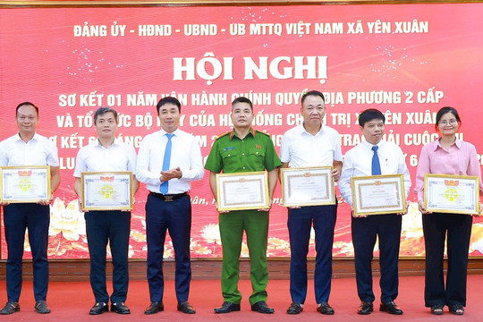 Chuyển biến rõ nét ở Yên Xuân sau một năm thực hiện chính quyền hai cấp