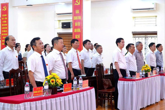 HĐND xã Dân Hòa khai mạc Kỳ họp thứ Ba, tạo nền tảng tăng tốc phát triển